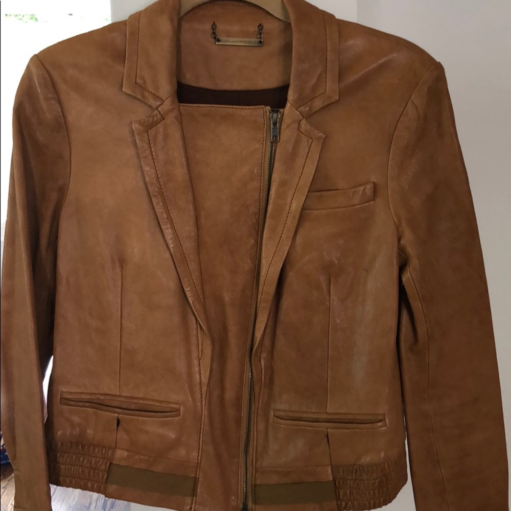 DVF Leather Jacket - Picture 6 of 7